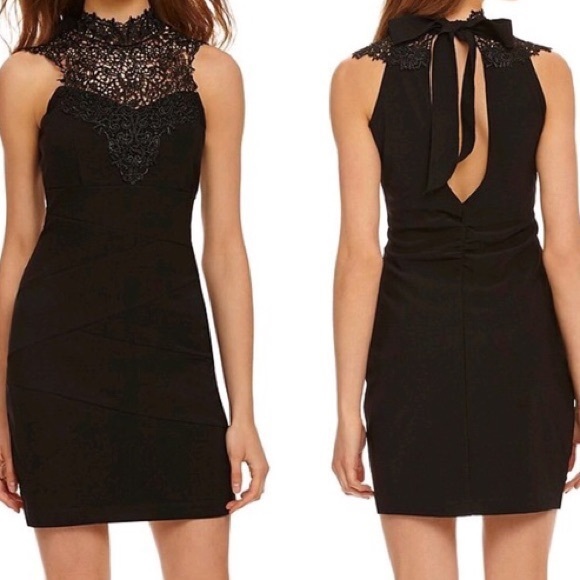 honey and rosie black dress